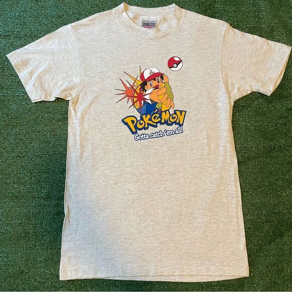 Oneita Other - Vintage 90s Pokémon Single Stitch Oneita Shirt - Mens Small